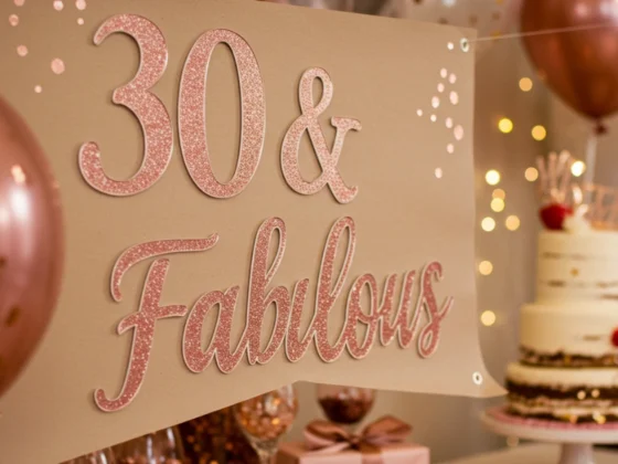 30th birthday banner