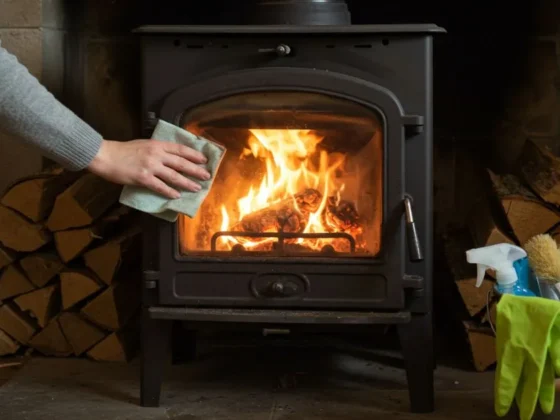 How to Clean Wood Burner Glass: Easy and Effective Cleaning Tips